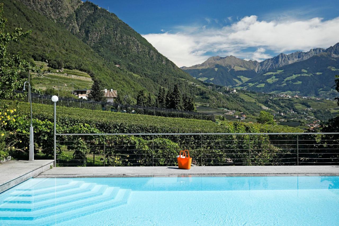 Pension Alpenblick Algund Exterior foto