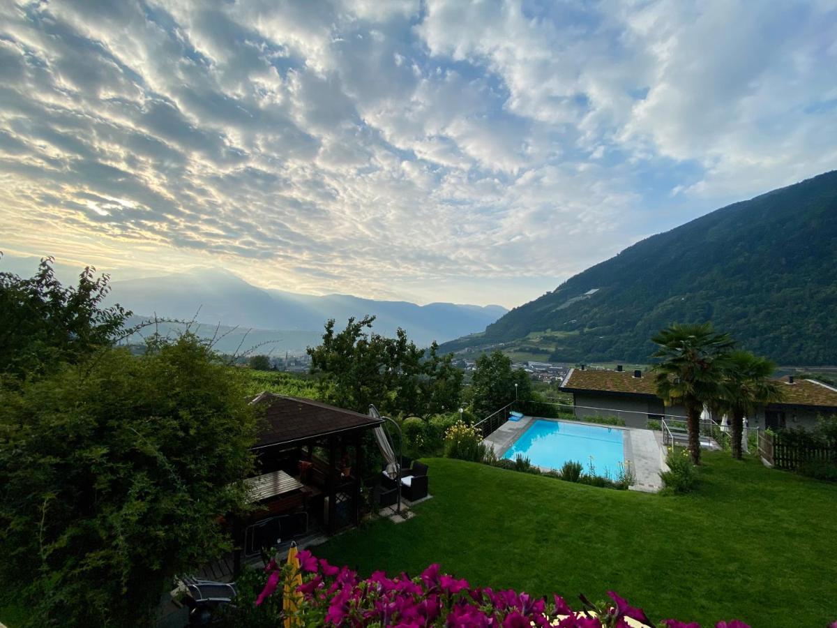 Pension Alpenblick Algund Exterior foto